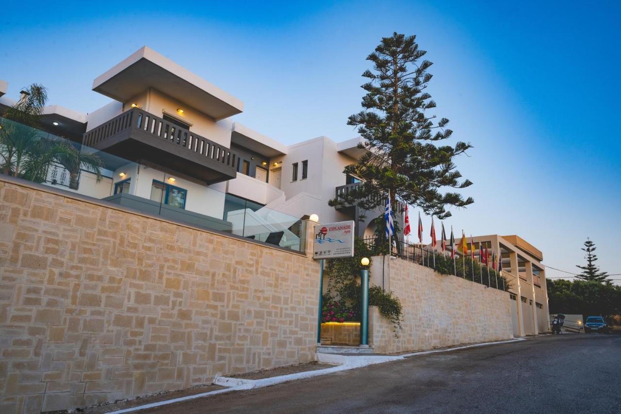 Esplanade Apartments Kalathas Dış mekan fotoğraf